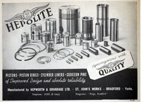 Hepolite Advert 1949